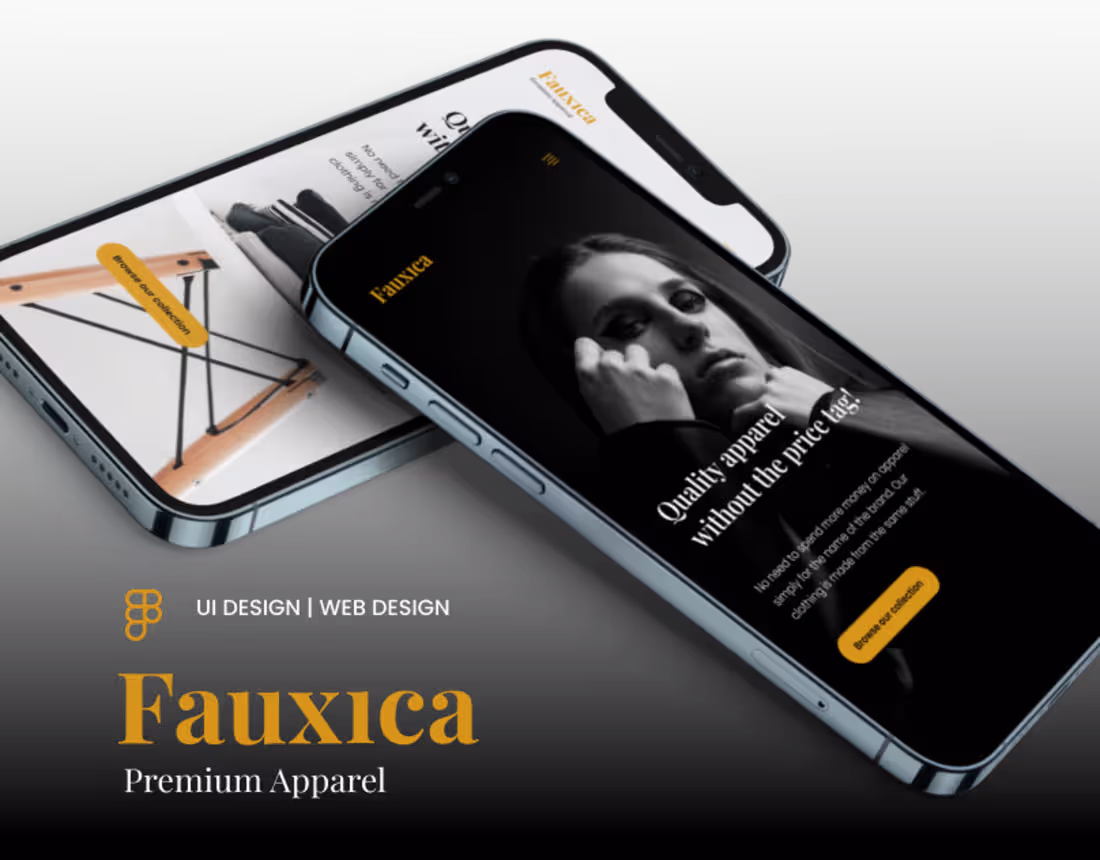 Cover image for Apparel clothing: Landing page on Behance