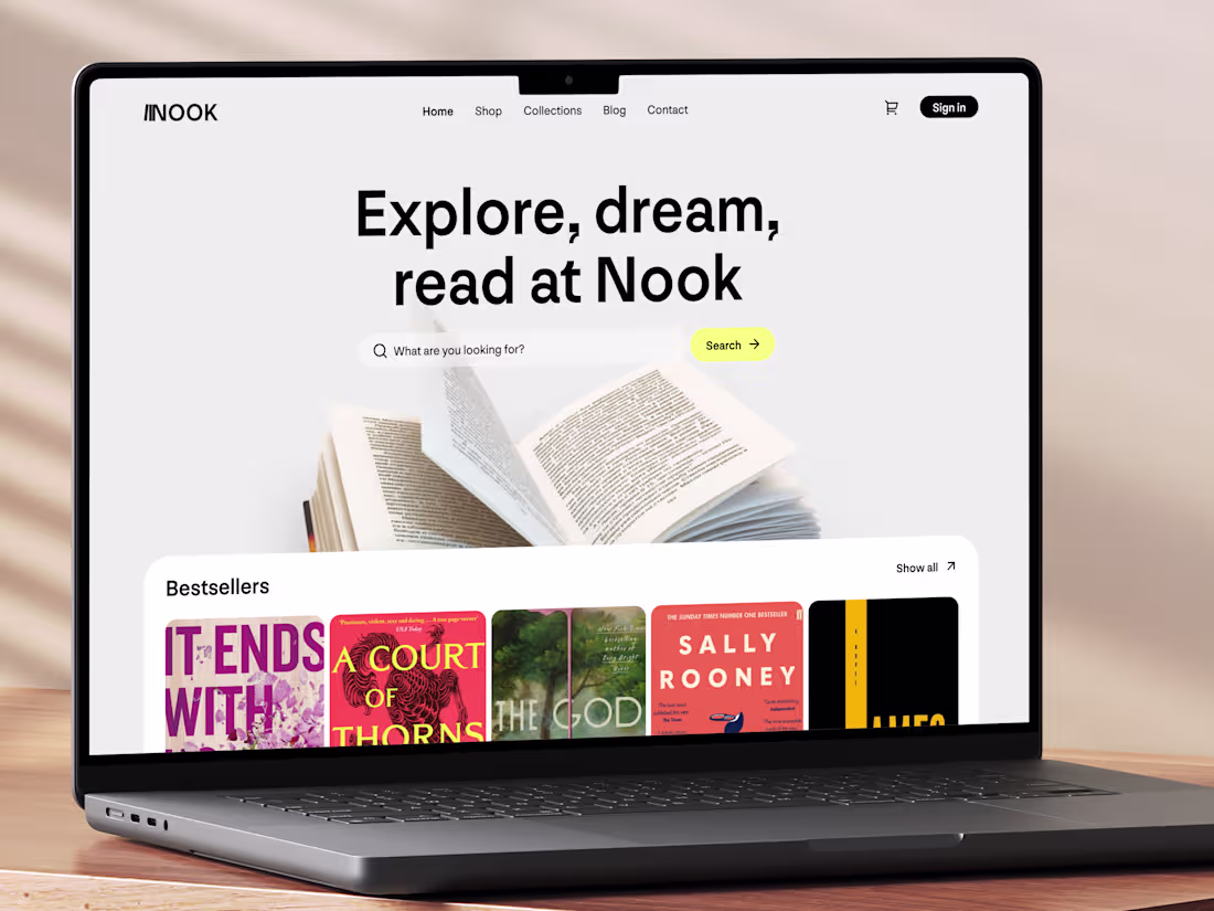 Cover image for 📚 Web design for the bookstore | Hyperactive