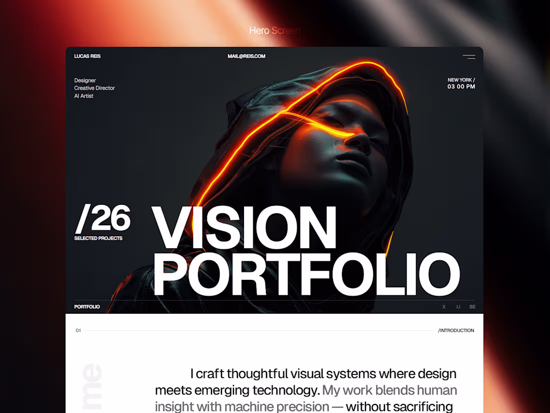 Cover image for Lurais Framer Portfolio Template Development