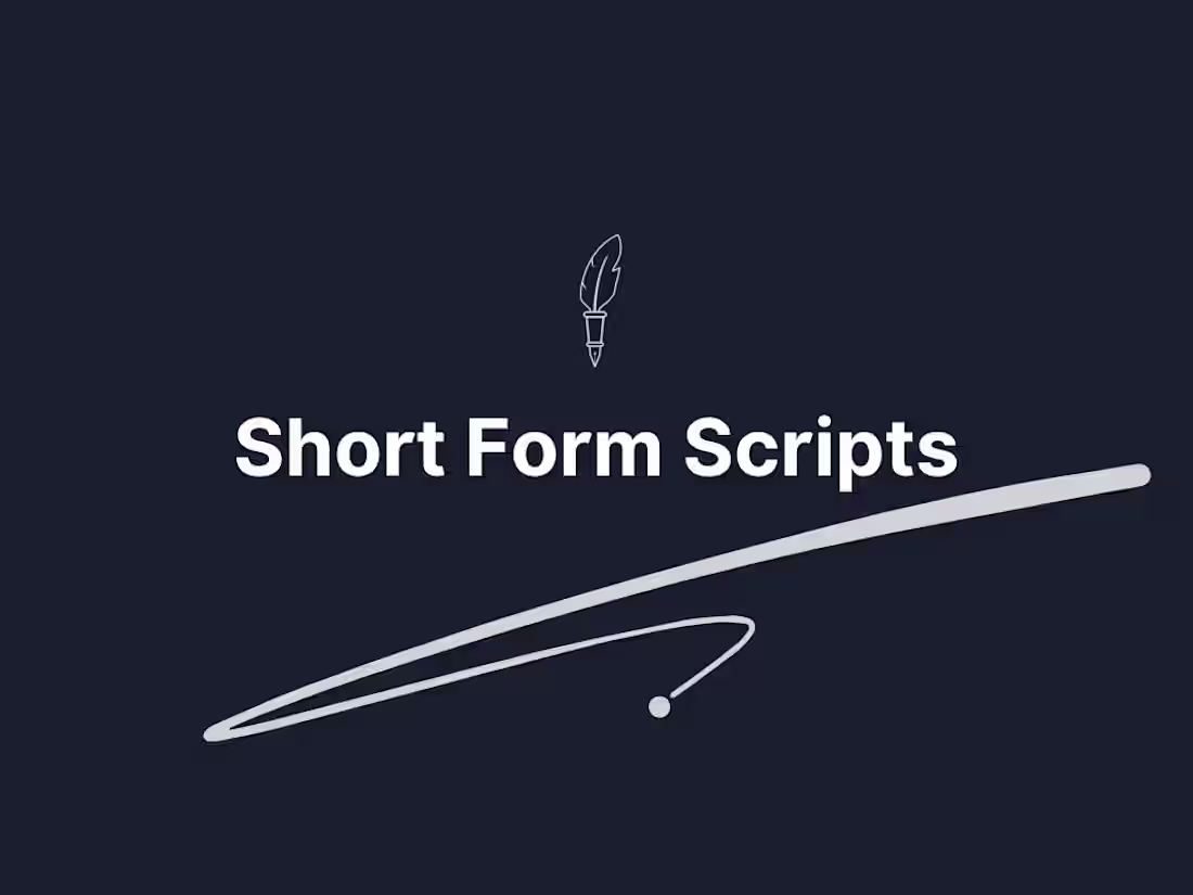 Cover image for Short Form Script