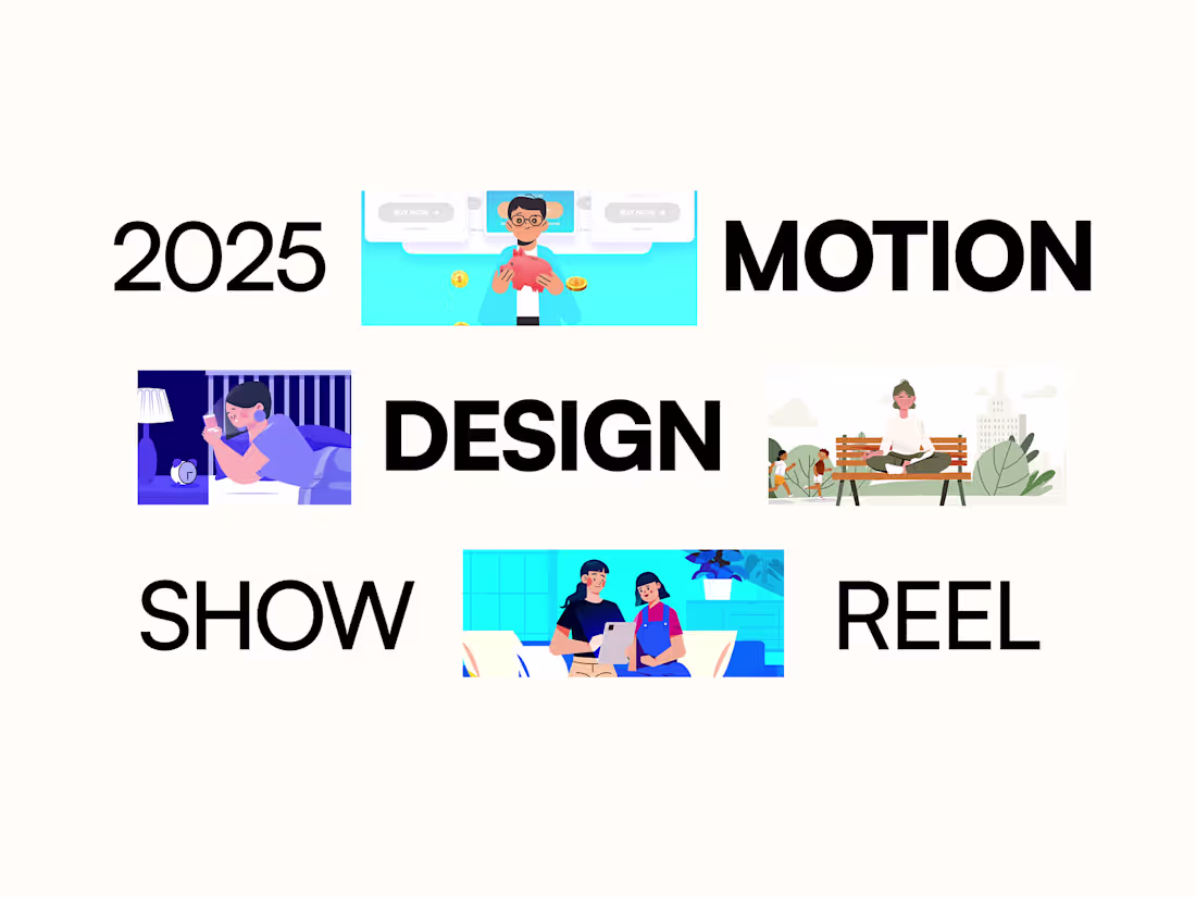 Cover image for 2025 Portfolio Reel - Motion Design, Short-form, Ad Creatives