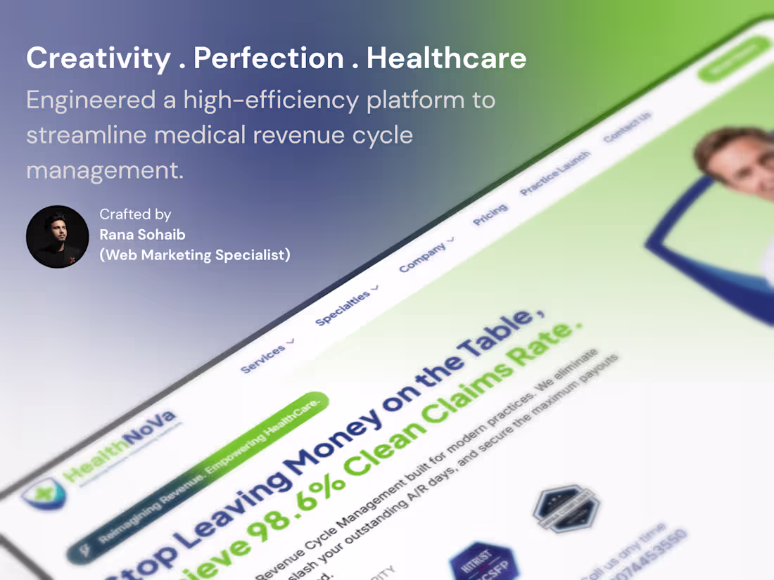 Cover image for Designed and developed a comprehensive
