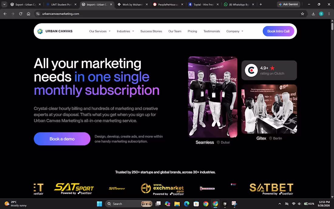 Cover image for Urban Canvas Marketing is a