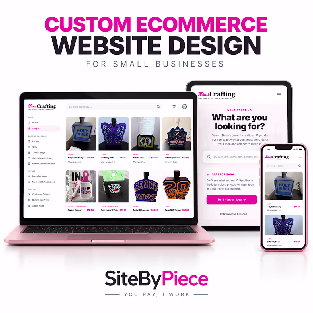 Cover image for Ecommerce Website Design for Small Businesses