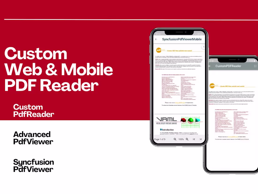 Cover image for PDF Viewer Widgets for Mobile & Web