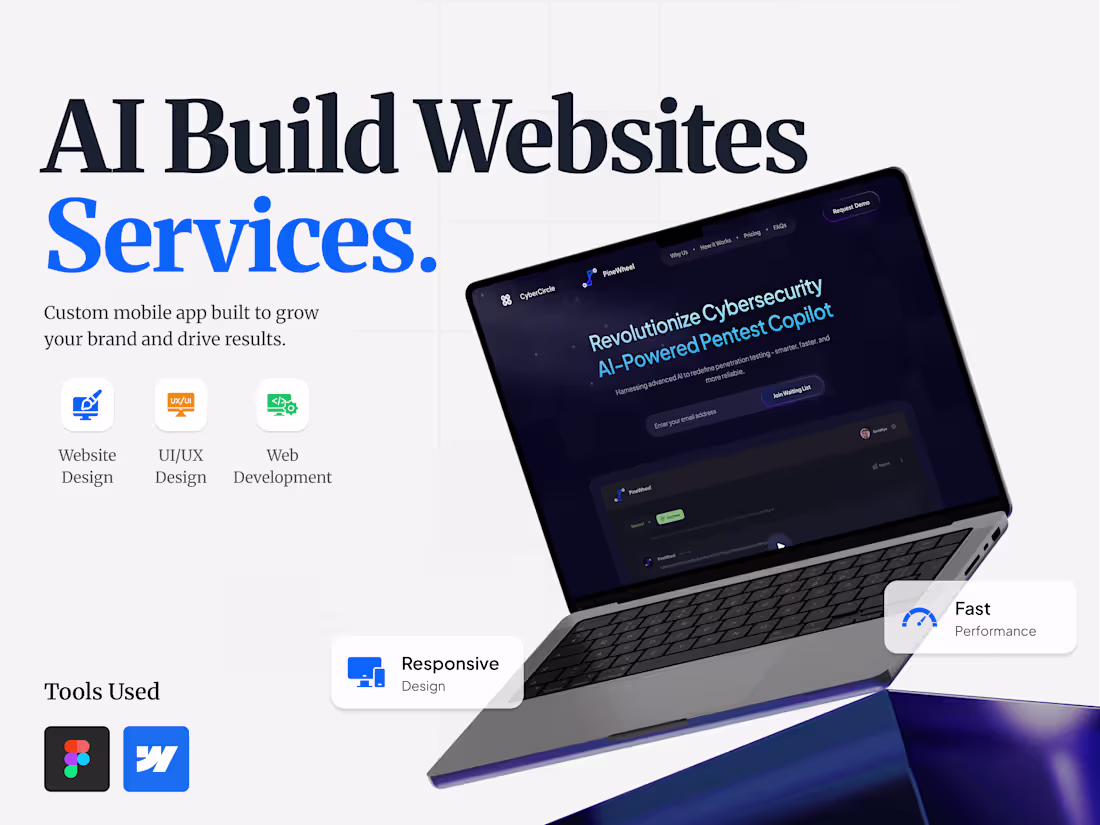 Cover image for AI Product & Dashboard UI/UX Design in Figma