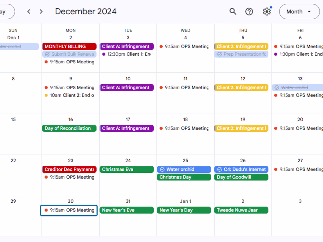 Cover image for Professional Virtual Assistant Calendar Management Services