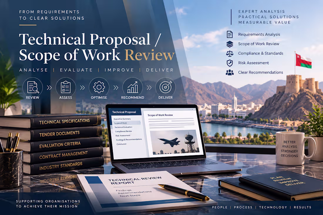 Cover image for Technical Proposal / Scope of