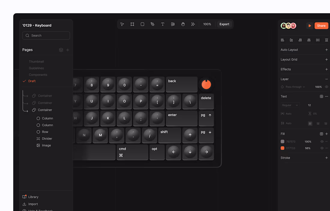 Cover image for Collabrative Design App Concept