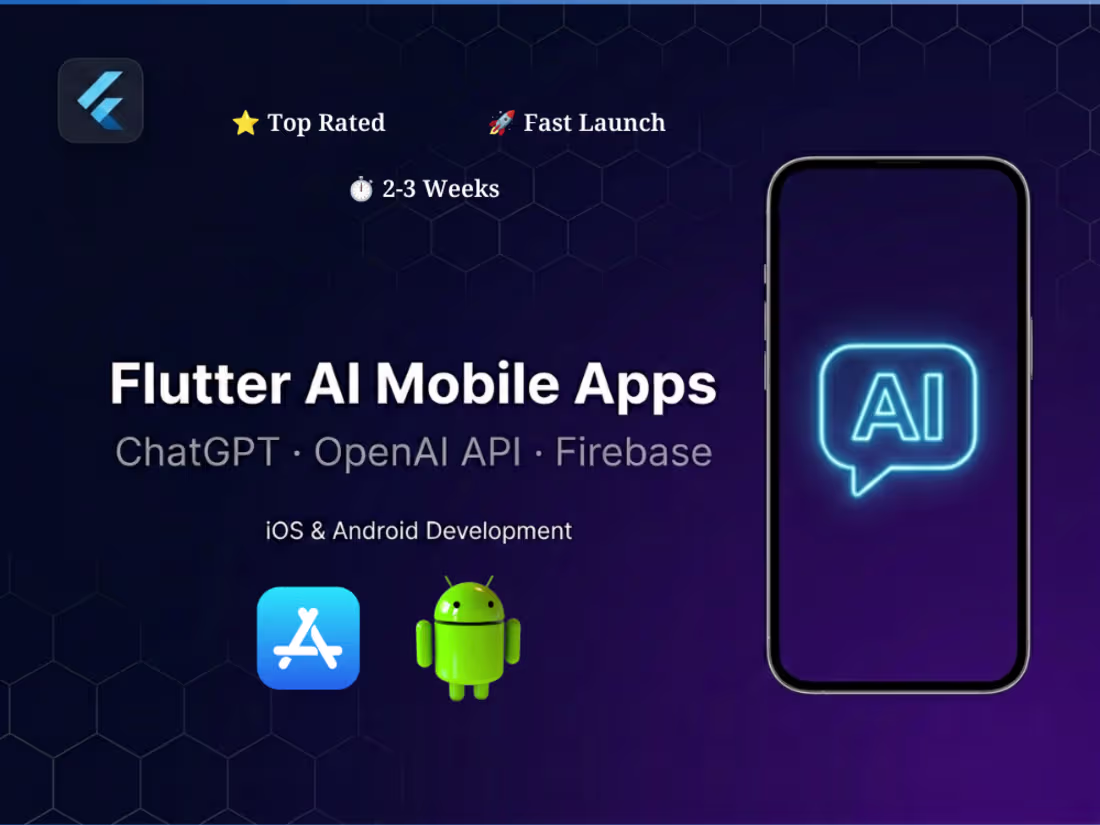 Cover image for Flutter AI Mobile App Development | ChatGPT & OpenAI Integration