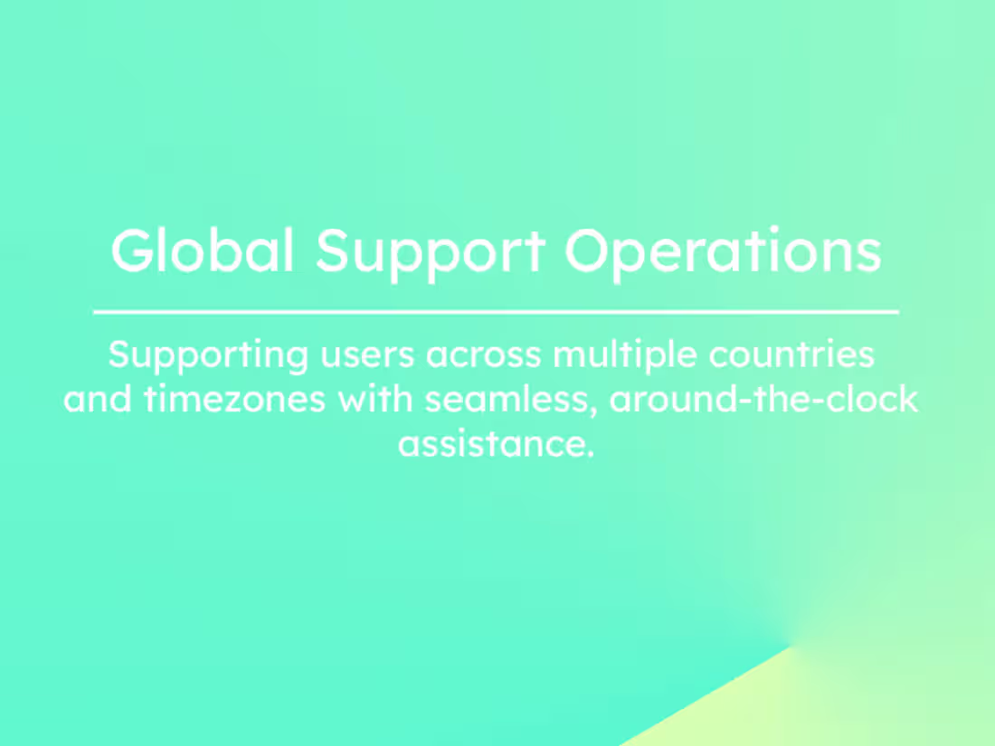 Cover image for Providing 24/7 assistance and seamless
