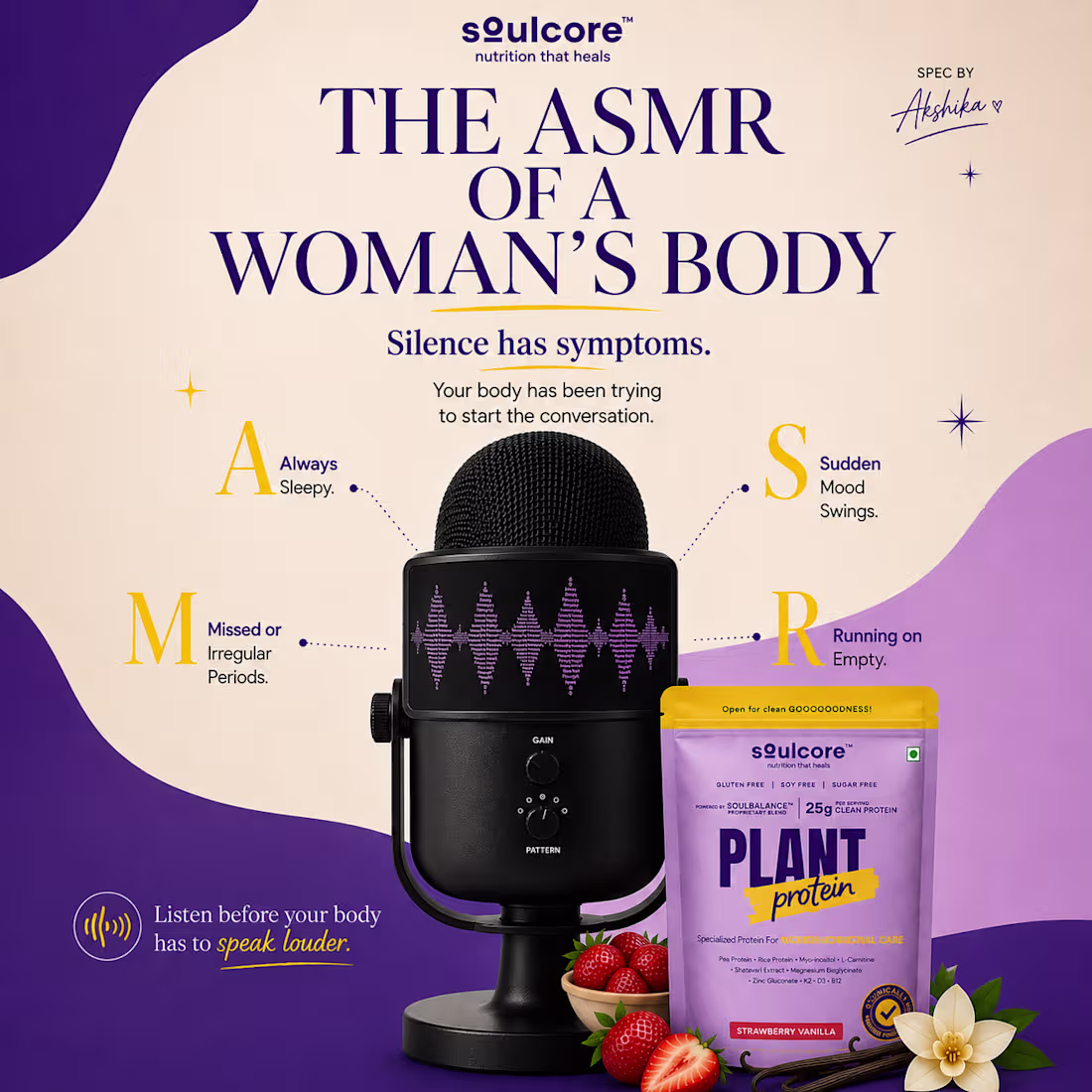 Cover image for Project title:
Soulcore — "The ASMR
