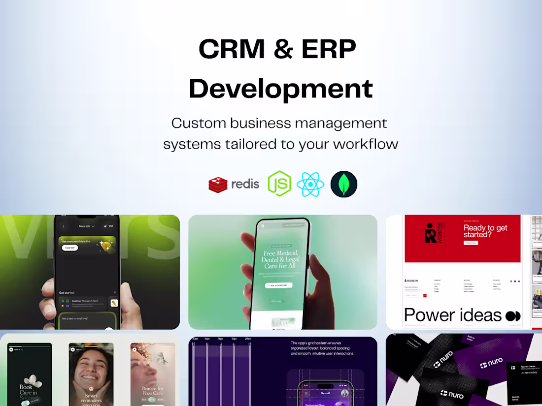 Cover image for CRM & ERP Development