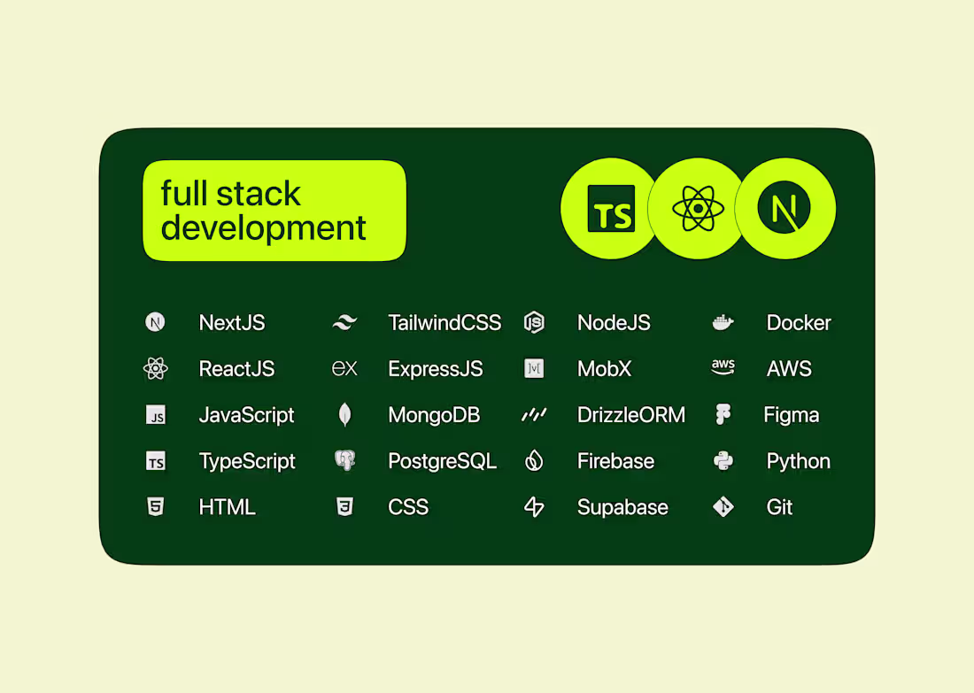 Cover image for Full Stack Development
