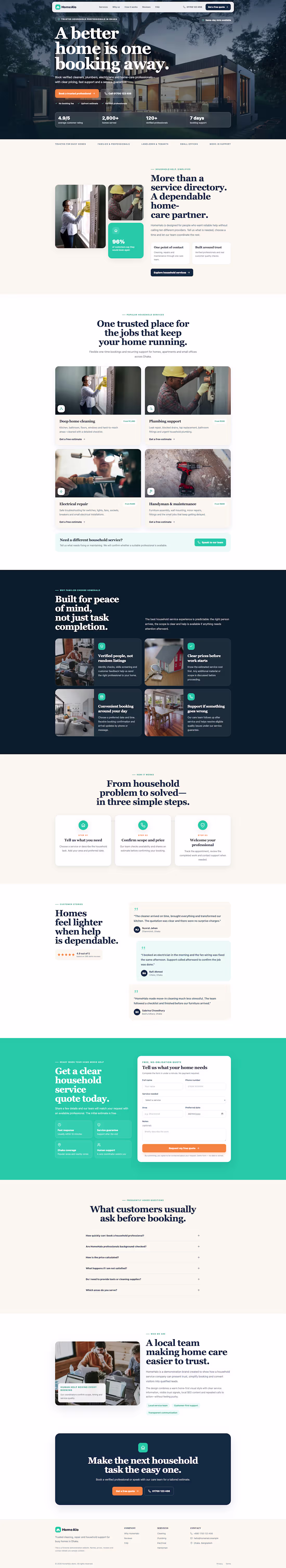 Cover image for Home Service App