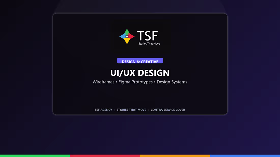 Cover image for UI/UX Design & Interactive Prototyping