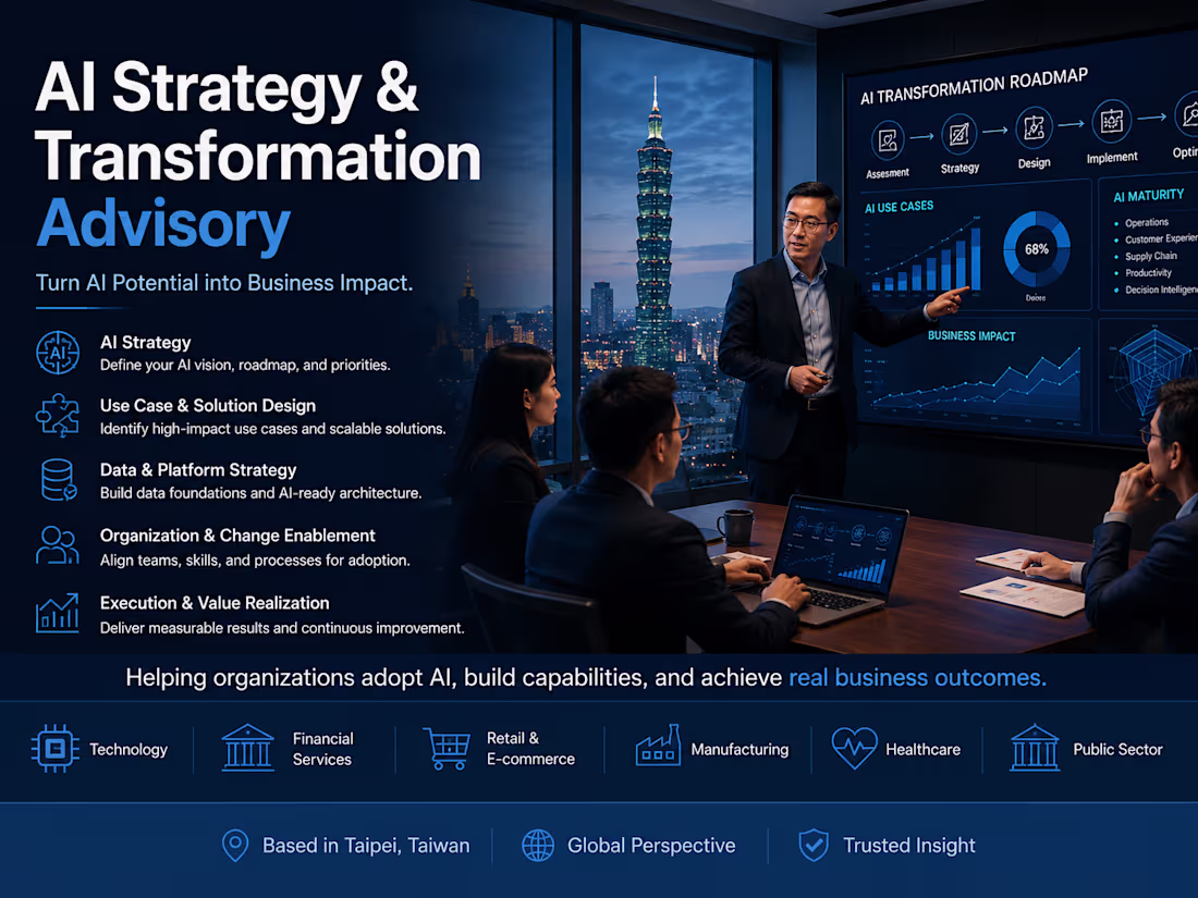 Cover image for AI Strategy & Transformation Advisory