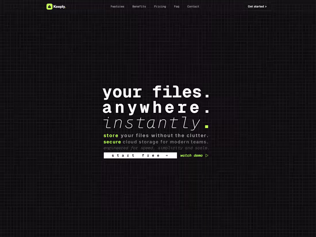 Cover image for A modern SaaS website for
