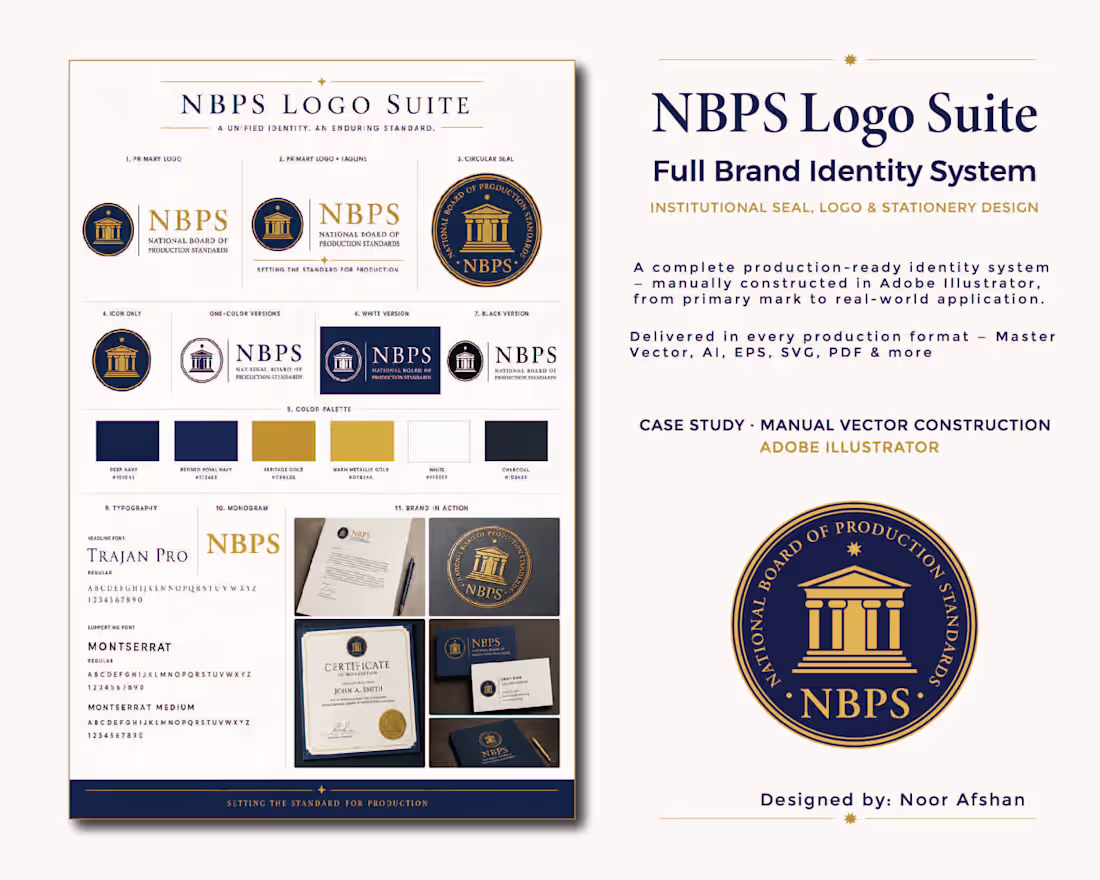 Cover image for NBPS Logo & Brand Identity System
