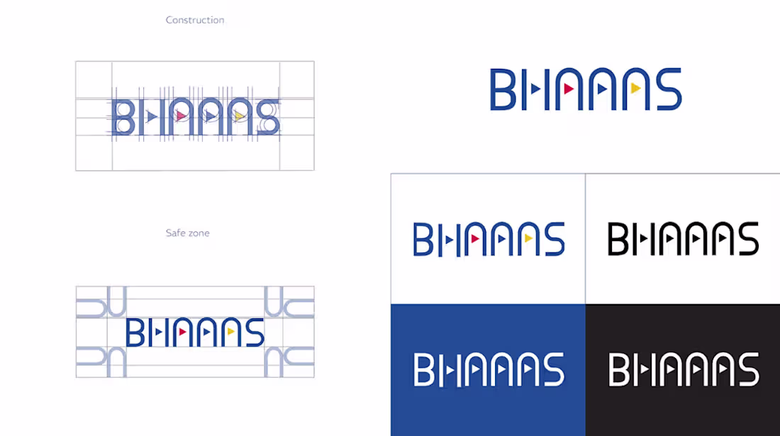 Cover image for BHAAAS Logo and Complete Brand Identity Design