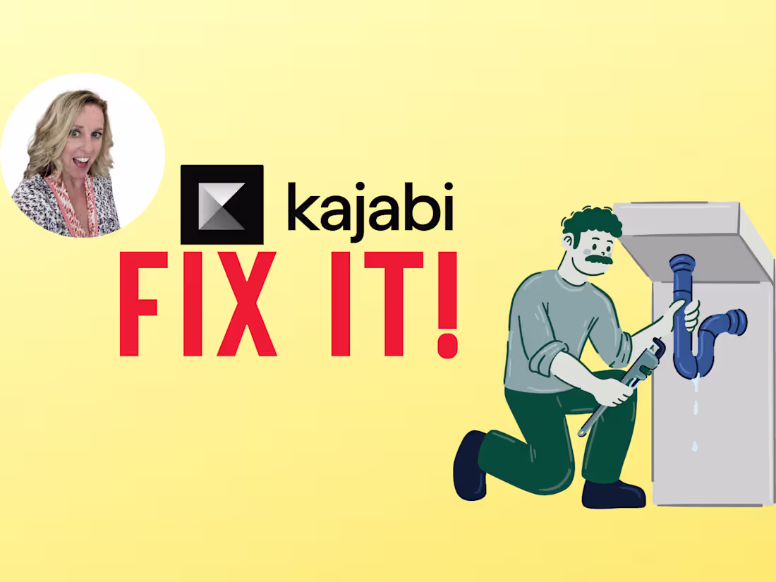 Cover image for Fix My Kajabi Setup