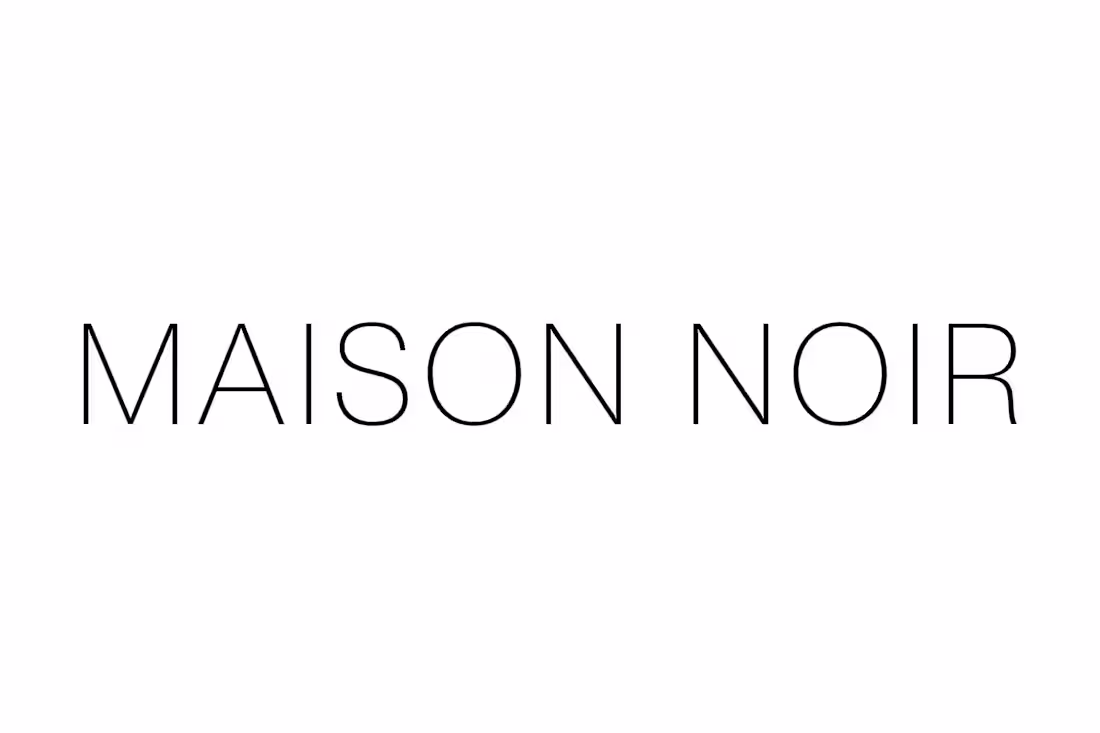 Cover image for MAISON NOIR - Minimalist Luxury Fashion Logo