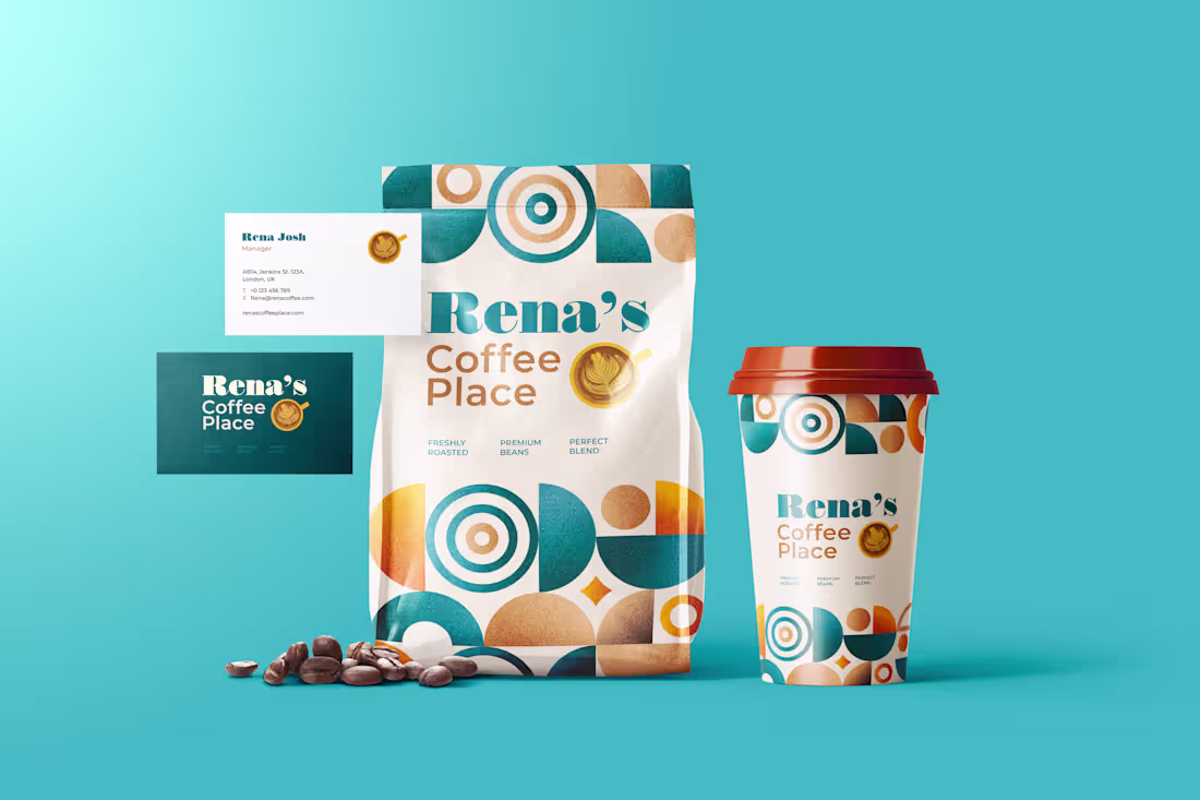Cover image for Branding For Rena's Coffee