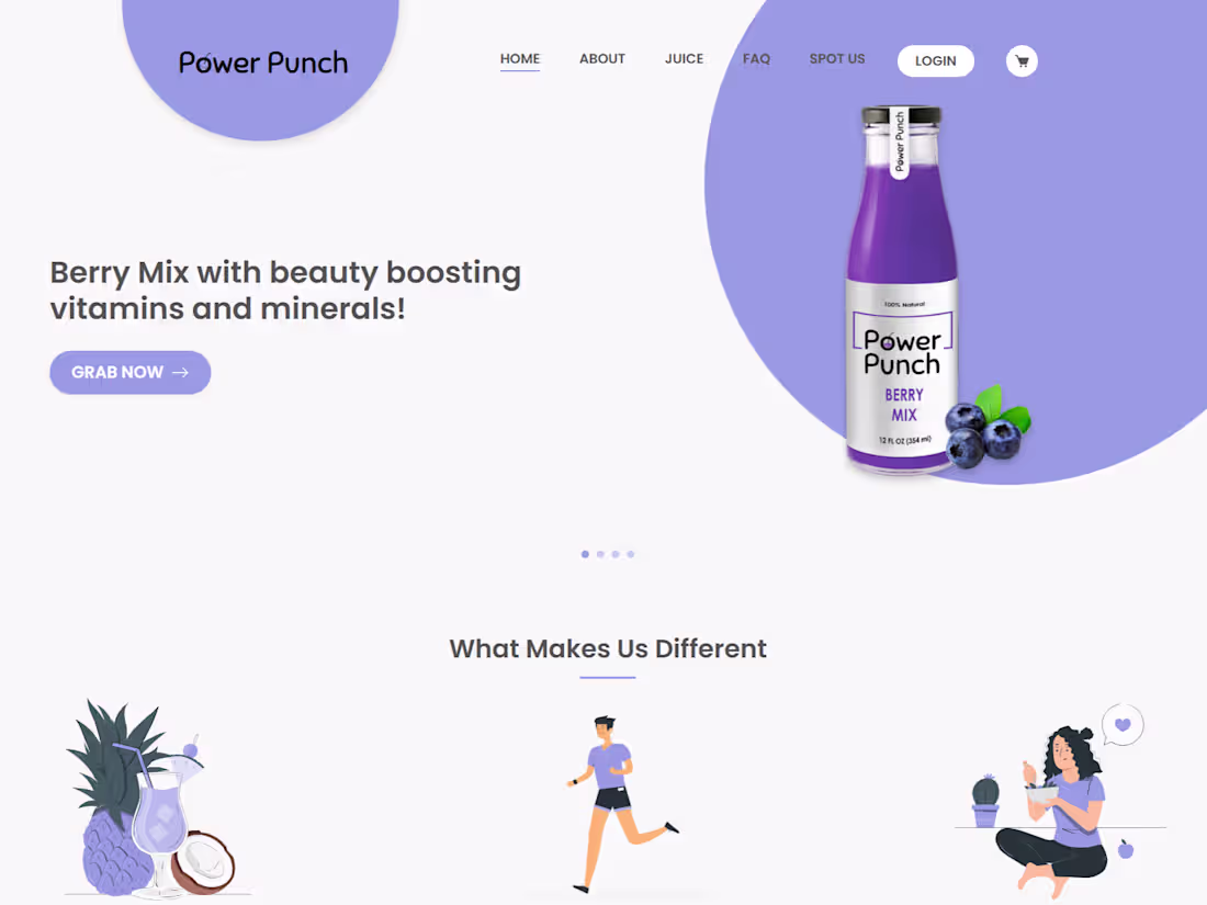 Cover image for Power Punch – Responsive Website in Framer