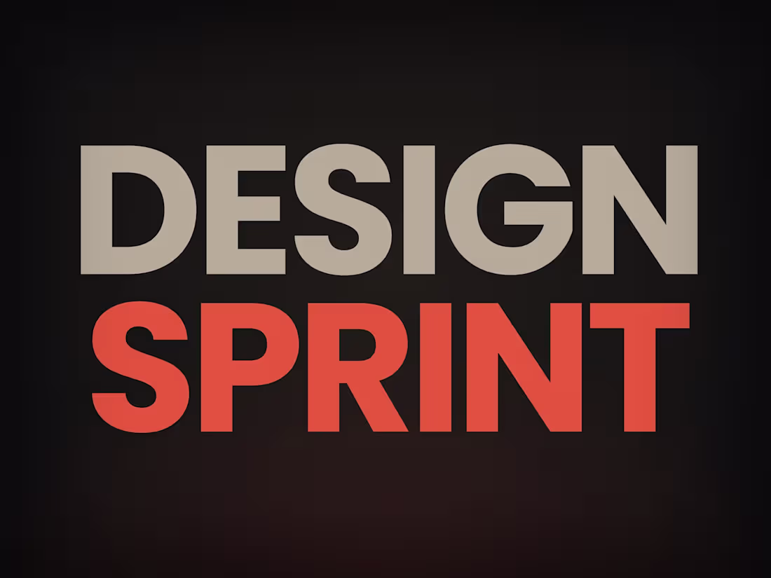 Cover image for Product Design Sprint: one flow, end to end