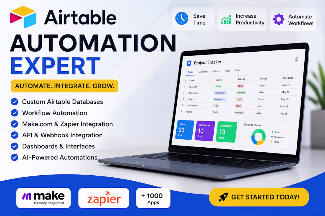 Cover image for As an Airtable Automation Specialist,
