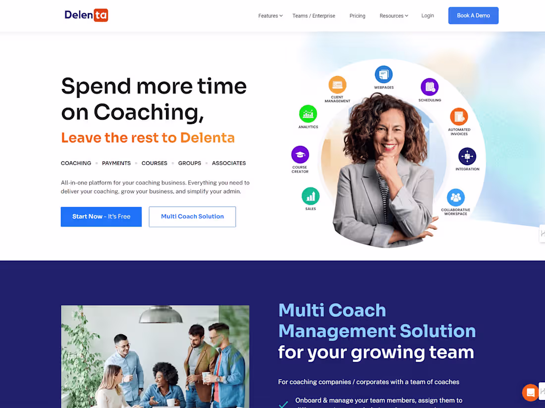 Cover image for Delenta (Webflow | CMS | Figma)