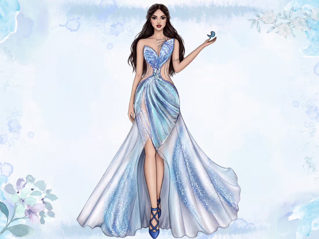 Cover image for Gown Collection - Fashion Illustrations