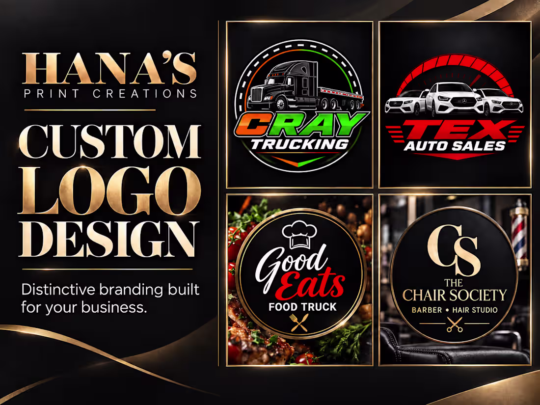 Cover image for Custom Logo Design for Small Businesses
