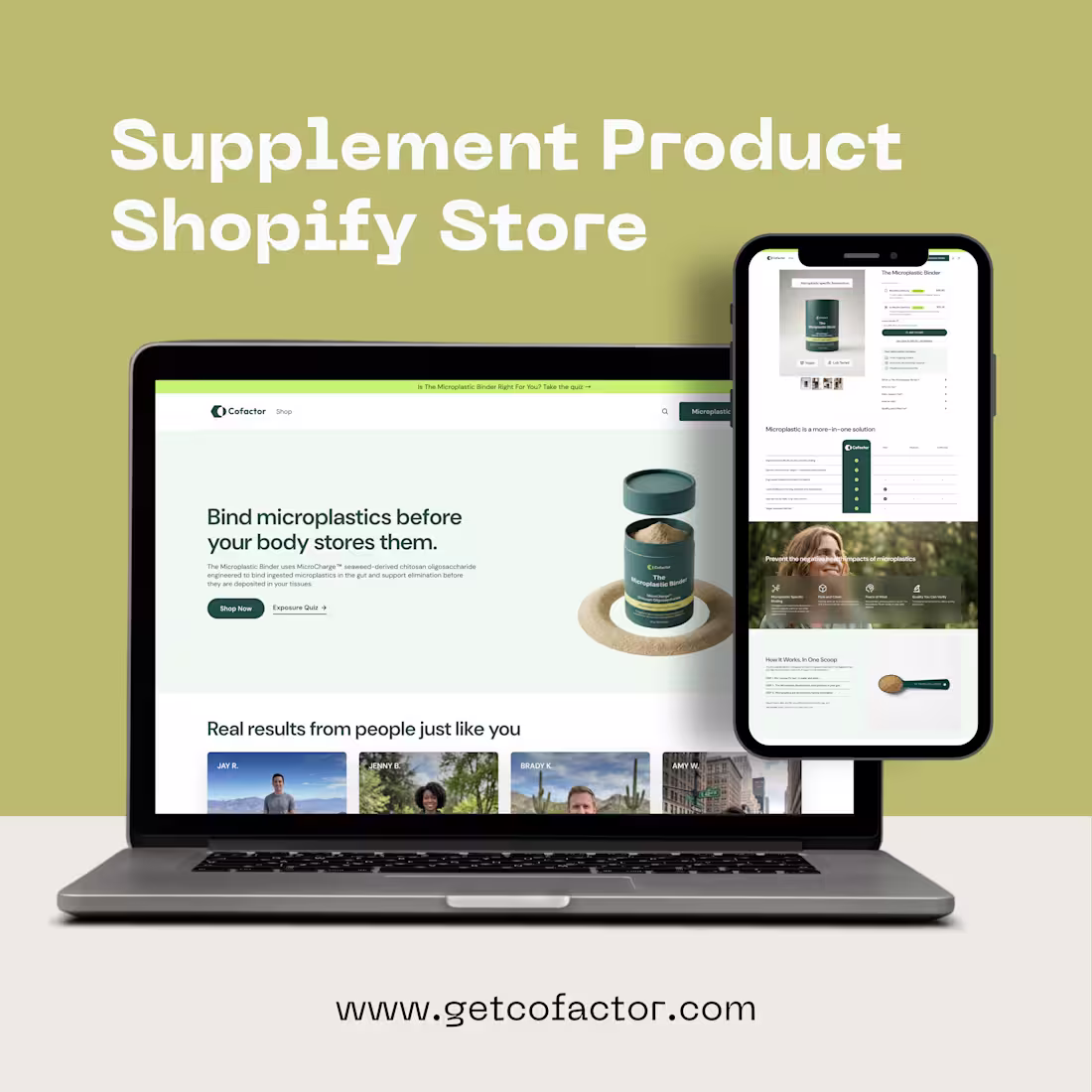 Cover image for Supplement Product Shopify Store
I have
