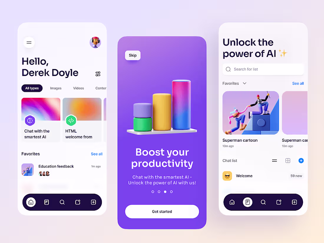 Cover image for AI/ML - Website & Mobile Apps