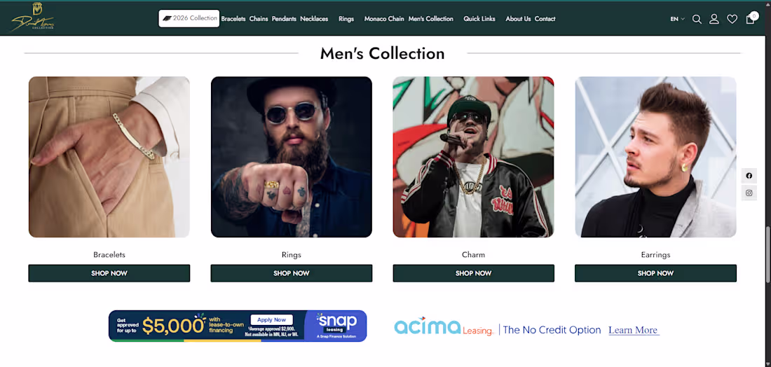 Cover image for High-End Jewelry E-Commerce Store