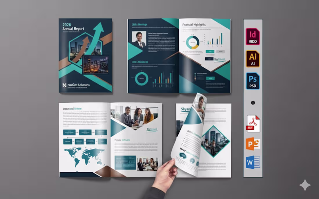 Cover image for I specialize in brochures, booklets,