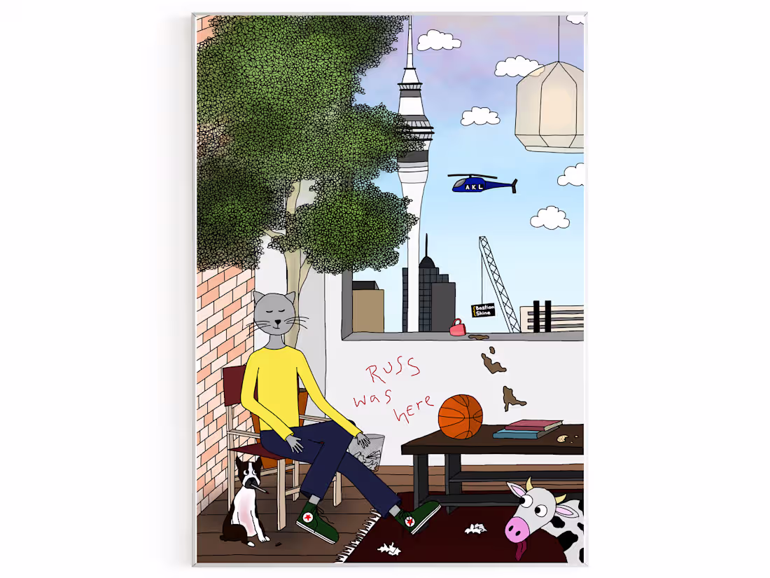 Cover image for Custom Print Illustration