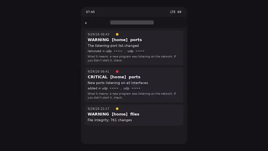 Cover image for Two alerts came in, two