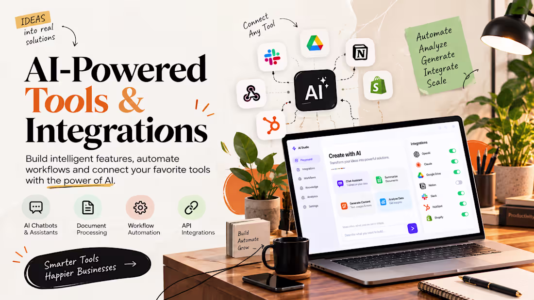 Cover image for AI-Powered Tools & Integrations