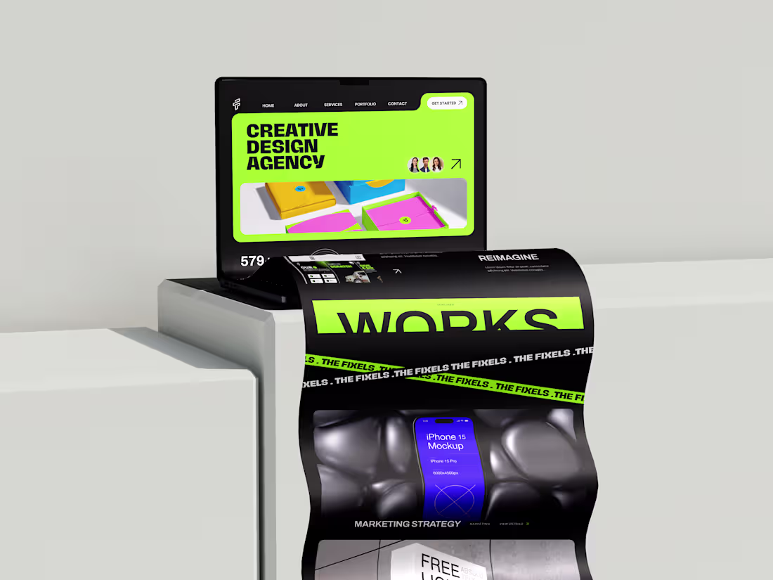 Cover image for Creative Agency Website Design &