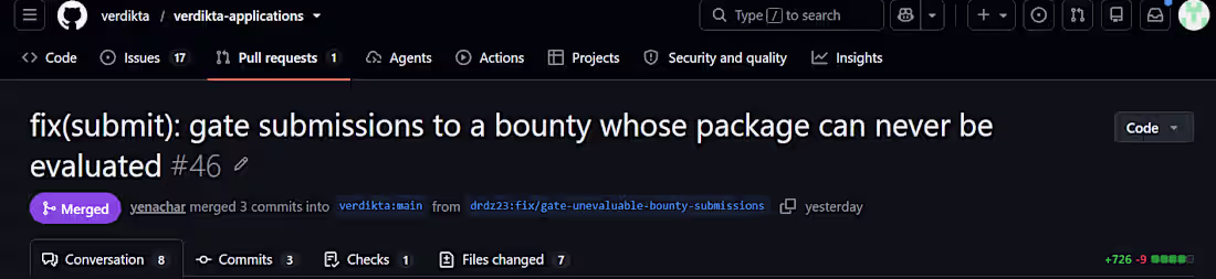 Cover image for Gated submissions to bounties whose