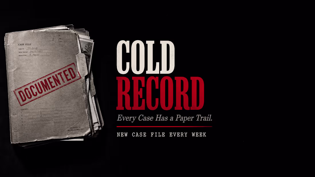 Cover image for Cold Record — Forensic Brand Identity for Crime