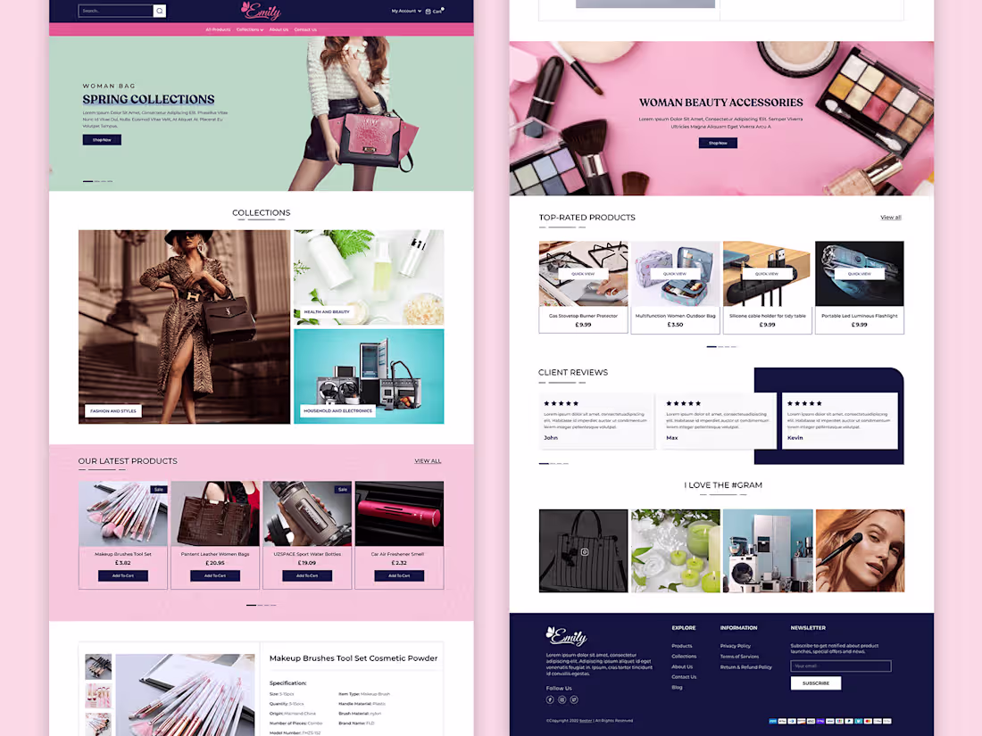 Cover image for Emily Website