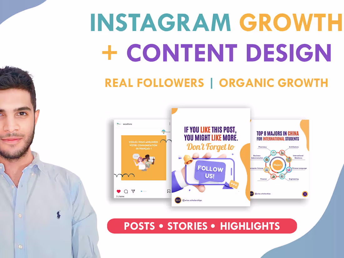 Cover image for Grow instagram organically and be your content creator