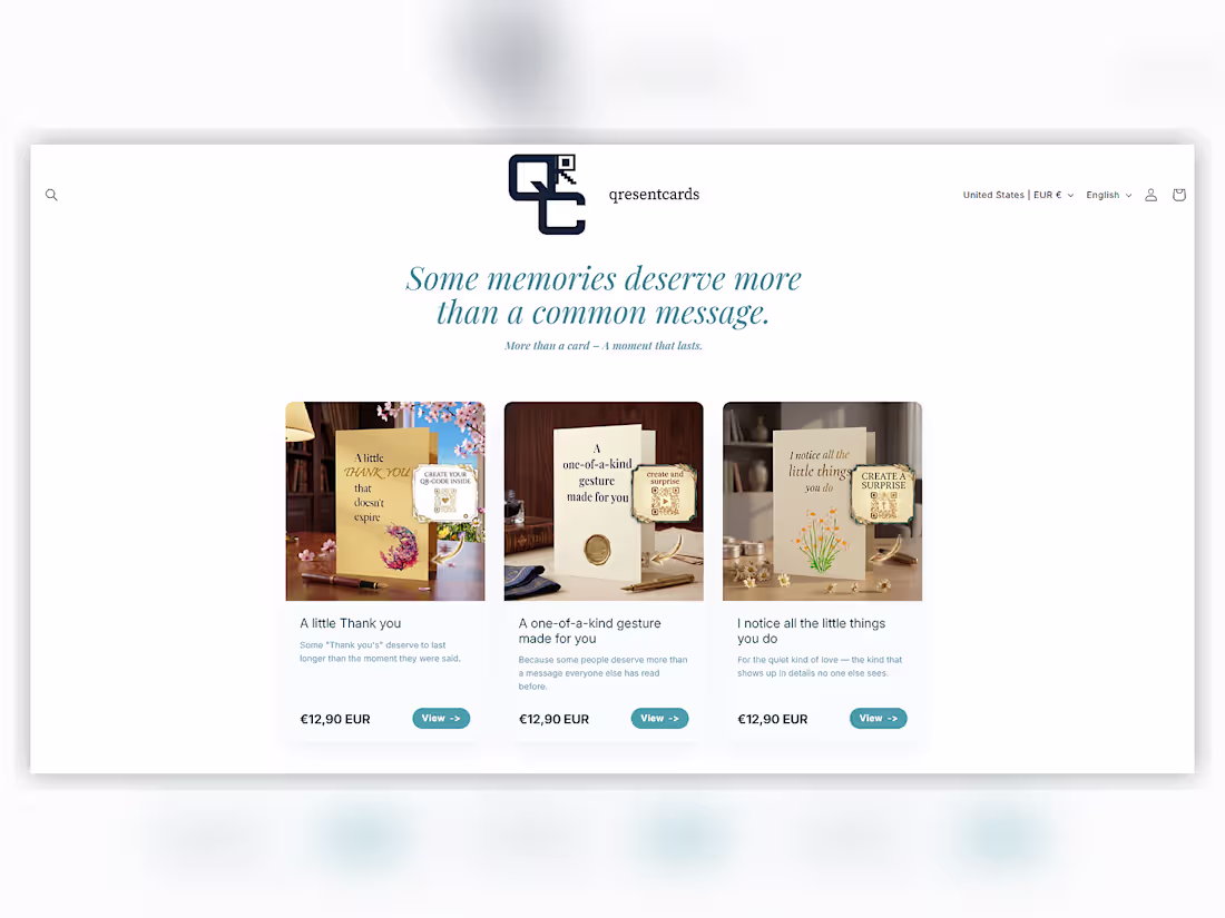 Cover image for Shopify QR Card Personalization Project