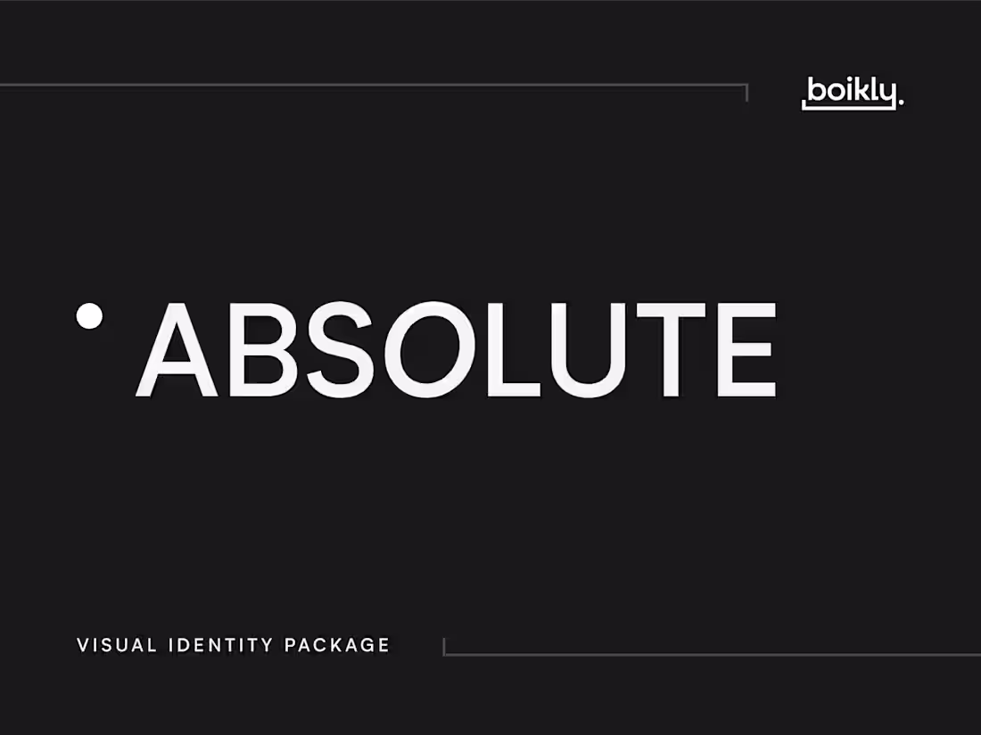 Cover image for 🌕 Absolute | Visual Identity Package
