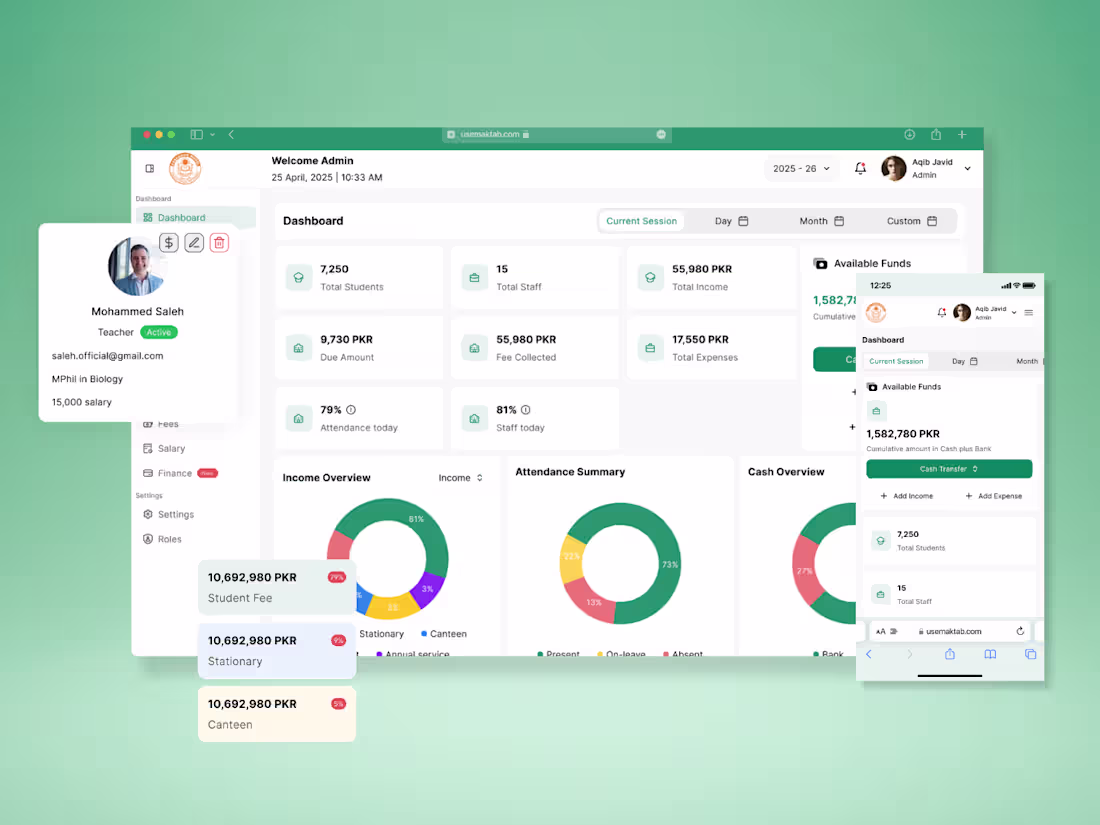 Cover image for Maktab Full Scale Web App