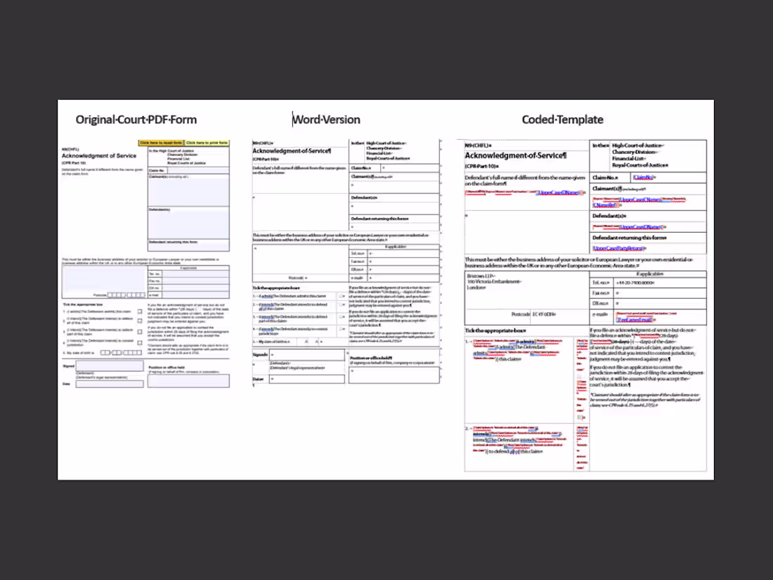 Cover image for Legal Document Automation & Workflow Engineering