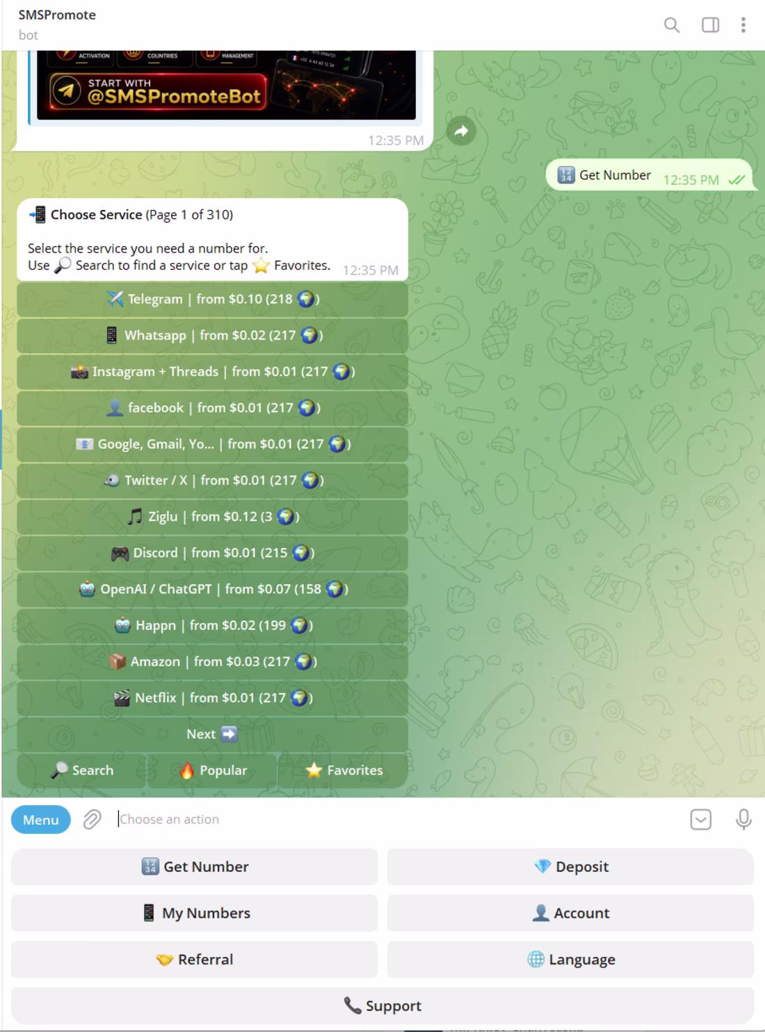 Cover image for API Auto SMS Telegram Bot